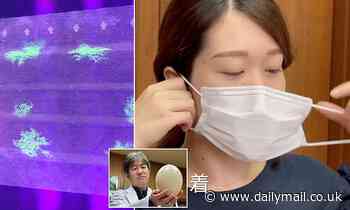 Scientists develop a face mask that GLOWS in the dark when it detects Covid-19 in your breath