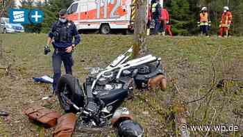 Netphen: Motorradfahrer kommt von Straße ab, schwer verletzt - wp.de