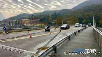 Verifiche sulla tenuta: chiusa per due giorni una corsia sul ponte "Nuovo" - LeccoToday