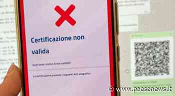 CASERTA / CAPUA – Controlli del personale AIR, scoperti 11 green pass falsi - Paesenews
