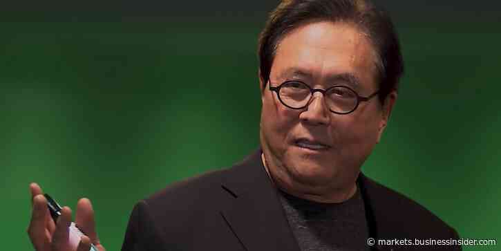 'Rich Dad Poor Dad' author Robert Kiyosaki expects a market crash and economic crisis — and plans to buy gold, bitcoin, and real estate when prices tumble
