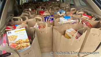 Grace Bible Church delivers food to families in need this holiday season