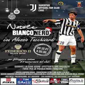 Calcio - Auguri di Natale allo Juventus Club Enna con Alessio Tacchinardi - dedalomultimedia.it