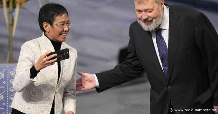 Ressa und Muratow nehmen Friedensnobelpreis entgegen