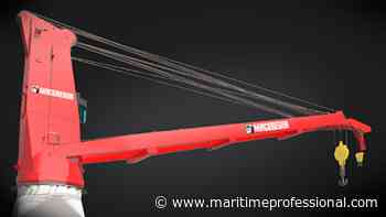 MacGregor Unveils New Heavy Lift Crane - Maritime Logistics News