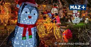 Jürgen Albrechts Weihnachtshaus in Rathenow erstrahlt in voller Pracht - Märkische Allgemeine Zeitung