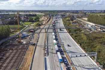 Tijdelijke fietsbrug over E34 wordt verwijderd