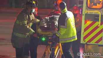 Police SUV crashes with car on Wake Forest Road - WTVD-TV