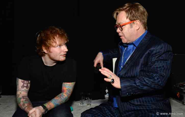 Elton John reveals he’s written three songs with Ed Sheeran – including another Christmas song