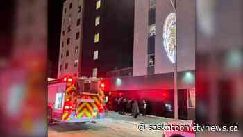 Fire at Saskatoon Lighthouse leads to water damage in more than a dozen suites