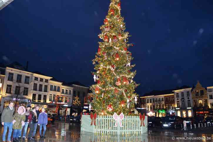 Aansteken van verlichting kerstboom steekt ook eindejaarsactiviteiten in gang