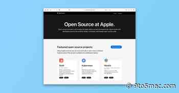 Apple launches redesigned website with its open source projects and others from the community