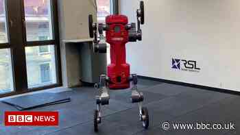 Four-wheeled robot walks upright and other tech news