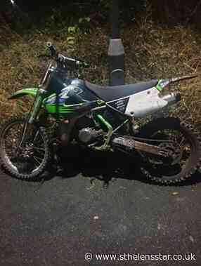 'Stolen' bike seized at King George V Playing Fields, Haydock - St Helens Star