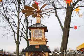 Flöhaer Pyramide dreht sich in Dresden - Freie Presse