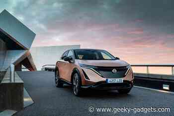 Nissan Ariya crossover EV starts at £41,845 OTR