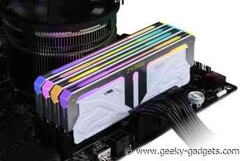 ZADAK SPARK DDR5 RGB 7200 MHz memory kits