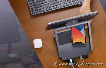 Kolude tablet stand, wireless charger and hub $99