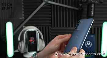 Motorola Moto G200 5G gets unboxed (Video)