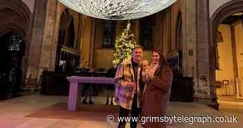'We're over the moon!' - couple get engaged at Grimsby's Museum of the Moon - Grimsby Live