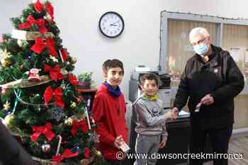 Youngsters donate $50 each to Salvation Army - Dawson Creek Mirror