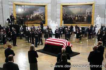 Biden honors 'giant of our history' Bob Dole at US Capitol - Dawson Creek Mirror