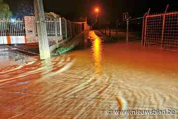 Holderbeke loopt onder water