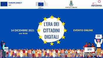 EUROPE DIRECT BAT, MARTEDI' WORKSHOP ON LINE - Città di Trani