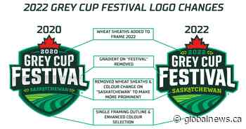Saskatchewan Roughriders unveil updated 2022 Grey Cup Festival logo