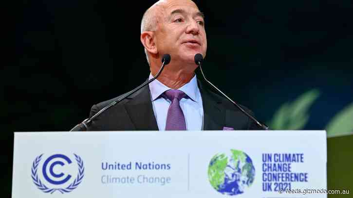 Jeff Bezos’ Space Joyride Emitted a Lifetime’s Worth of Carbon Pollution