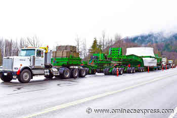 Turbines for Site C Dam force overnight Hwy 16 closures – Vanderhoof Omineca Express - Omineca Express