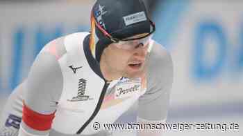 Eissprinter Dufter knapp über Rekord in Calgary