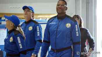 Michael Strahan prepares for historic mission to space on Blue Origin flight