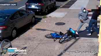 NYC man out on bail for alleged robbery caught on video now wanted for pointing gun at woman