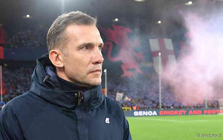Sheva dopo Genoa-Samp: "Serve un altro approccio". La proprietà: "Andrij l'uomo giusto" - Sky Sport