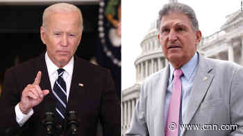 Biden not sure whether Manchin will back 'Build Back Better' bill ahead of call