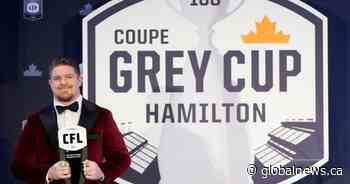 Collaros, Bighill, O’Shea and Bryant all winners at 2021 CFL Awards