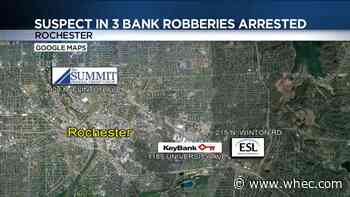 Police: Man arrested for 3 recent robberies