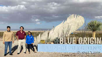 Blue Origin flight: Texas Southern University aviation student and professor to attend Michael Strahan rocket launch - KTRK-TV