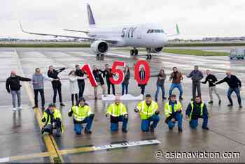 CALC delivers 150th aircraft - Asian Aviation