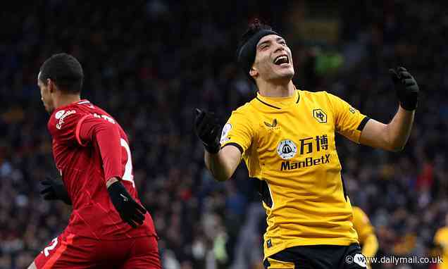 Bruno Lage insists Wolves will end drought soon as Molineux side aim for first goal in SIX games - Daily Mail