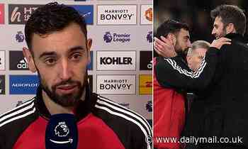 Bruno Fernandes believes Michael Carrick can have a career in management after Man United exit - Daily Mail