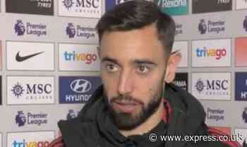 Man Utd star Bruno Fernandes admits it is 'good to change manager' after Solskjaer sack - Daily Express