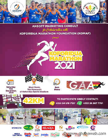 2nd edition of Koforidua Marathon comes off December 11 - GhanaWeb