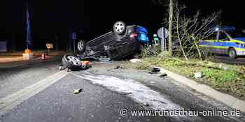 Neunkirchen-Seelscheid: Schwerer Unfall – Auto landet auf dem Dach - Kölnische Rundschau
