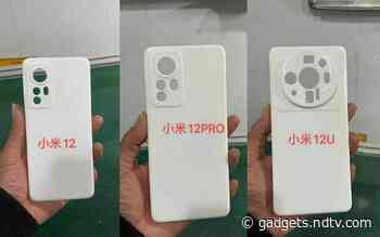 Xiaomi 12, Xiaomi 12 Pro, Xiaomi 12 Ultra Design Tipped via Leaked Protective Case Images