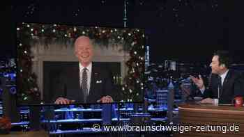 Joe Biden scherzt im TV über seine Kochkünste