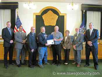 Oswego County Recognizes Scott Morey for 30 Years of Service - oswegocounty.com
