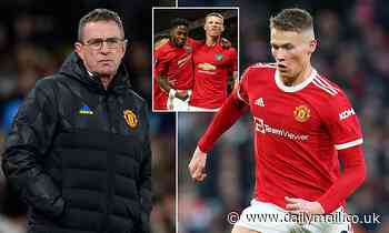 Manchester United: Scott McTominay praises caretaker manager Ralf Rangnick's no-nonsense style - Daily Mail