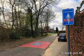 Bewoners Oude Baan in Gierle laten licht schijnen over fietsstraat - Gazet van Antwerpen